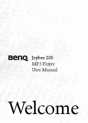 BenQ MP3 Player Joybee 200-page_pdf